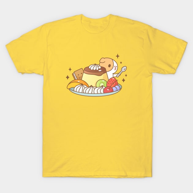 Guinea pig with Japanese Pudding T-Shirt by Noristudio